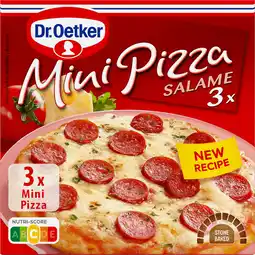 Jumbo Dr. Oetker Mini Pizza Salame 3 Stuks 300 g aanbieding