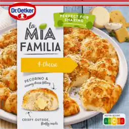 Jumbo Dr. Oetker La Mia Familia 4-Cheese Pizza Breekbrood 480 g aanbieding