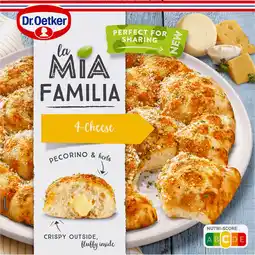 Jumbo Dr. Oetker La Mia Familia 4-Cheese Pizza Breekbrood 480 g aanbieding