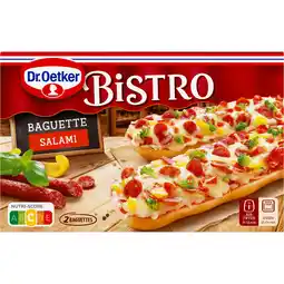 Jumbo Dr. Oetker Bistro classique baguette salami 2 x 125 g aanbieding
