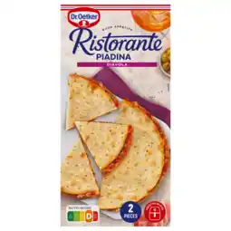 Jumbo Dr. Oetker Ristorante Piadina Diavola Flatbread 2 stuks aanbieding