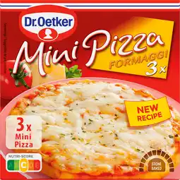 Jumbo Dr. Oetker Mini Pizza Formaggi 3 Stuks 300 g aanbieding