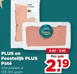 PLUS PLUS en Feestelijk PLUS Paté aanbieding
