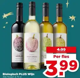 PLUS Biologisch PLUS Wijn aanbieding