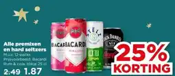 PLUS Alle premixen en hard seltzers aanbieding