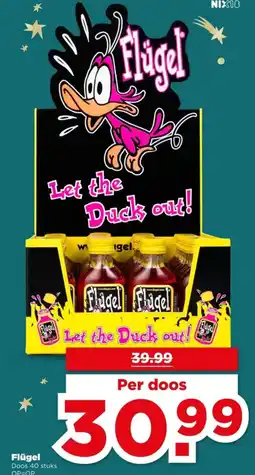 PLUS Flügel aanbieding