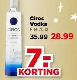 PLUS Ciroc Vodka aanbieding