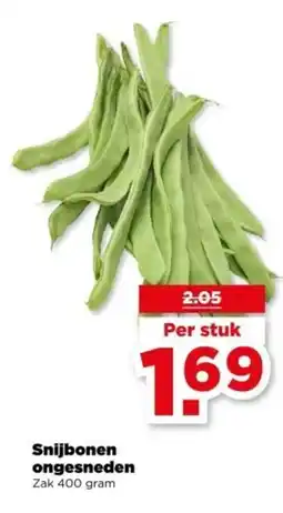 PLUS Snijbonen ongesneden aanbieding