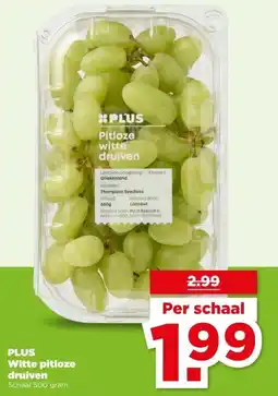 PLUS PLUS Witte pitloze druiven aanbieding
