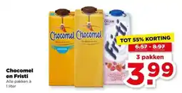 PLUS Chocomel en Fristi aanbieding