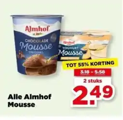 PLUS Alle Almhof Mousse aanbieding