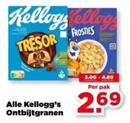 PLUS Alle Kellogg's Ontbijtgranen aanbieding