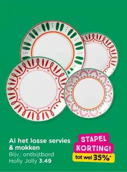 Xenos Al het losse servies & mokken aanbieding