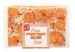 PLUS +1 Pizza Plaatpizza spicy salami aanbieding