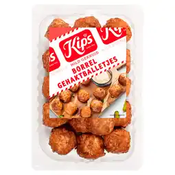 PLUS Kips Borrel gehaktballetjes aanbieding