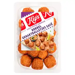 PLUS Kips Saté gehaktballetjes aanbieding