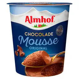 PLUS Almhof Chocolade mousse original aanbieding