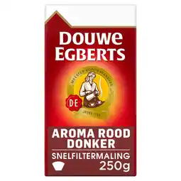 PLUS Douwe Egberts Aroma rood donker filterkoffie aanbieding