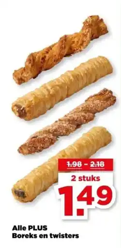 PLUS Alle PLUS Boreks en twisters aanbieding