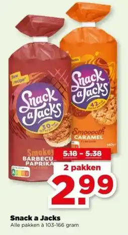 PLUS Snack a Jacks aanbieding