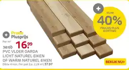 Praxis PVC vloer - Warm Naturel Eiken - Micro aanbieding