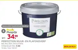 Praxis Perfection Muur & Plafond Muurverf - Mat aanbieding