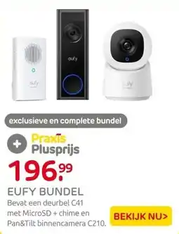 Praxis Eufy Bundel - Deurbel C31 met MicroSD + aanbieding