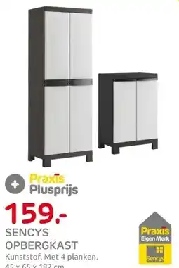 Praxis Sencys multifuntionele kast 45x65x182cm aanbieding