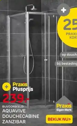 Praxis AquaVive - Douchedeur Zanzibar 80 x aanbieding