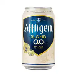 PLUS Affligem Blond 0.0 bier blik aanbieding