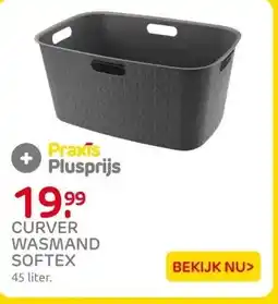 Praxis Curver wasmand Softex 45L ivoor aanbieding