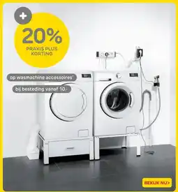 Praxis op wasmachine accessoires aanbieding