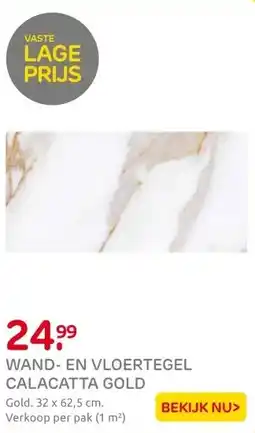 Praxis Wand en vloertegel Calacatta - Keramiek aanbieding