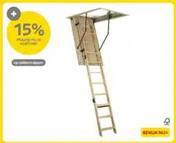 Praxis op zoldertrappen aanbieding