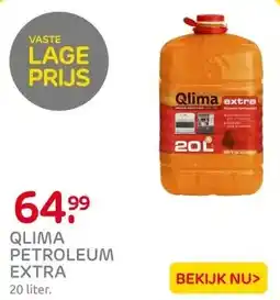 Praxis Qlima kachelbrandstof Extra 20L aanbieding