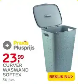 Praxis Curver waskoffer Softex 56L blauw aanbieding