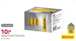 Praxis Sencys AA-batterijen assortimentsdoos 24 aanbieding