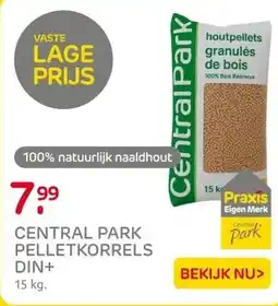 Praxis Central Park 100% natuurlijk naaldhout aanbieding