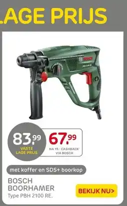 Praxis BOSCH BOORHAMER aanbieding