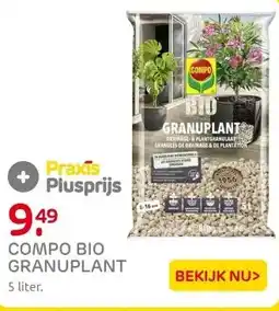 Praxis Compo Granuplant hydrokorrels Bio 5L aanbieding