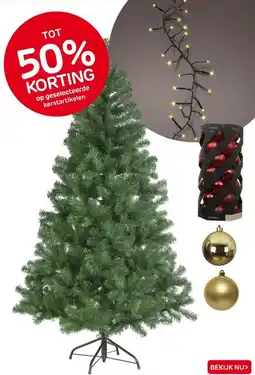 Praxis op geselecteerde kerstartikelen aanbieding