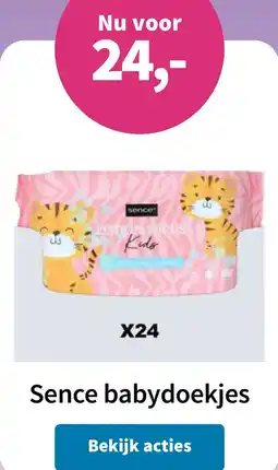 Plein.nl Sence babydoekjes aanbieding