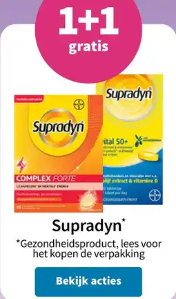 Plein.nl Supradyn aanbieding