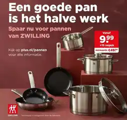 PLUS Een goede pan is het halve werk aanbieding