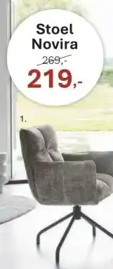 INHOUSE Eetkamerstoel Novira. aanbieding