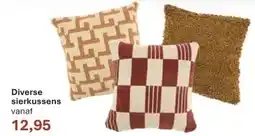 INHOUSE Diverse sierkussens aanbieding