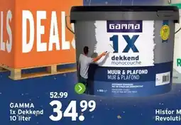 GAMMA GAMMA 1x Dekkend aanbieding