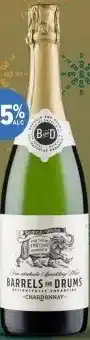 Gall & Gall Barrels and Drums Sparkling 75CL aanbieding