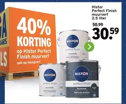 GAMMA Histor Perfect Finish muurverf aanbieding