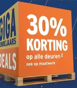 GAMMA op alle deuren aanbieding